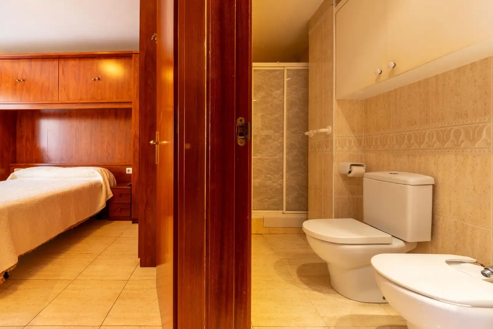 Bathroom of Flat for sale in Tarragona  with Air Conditioner, Terrace and Furnished