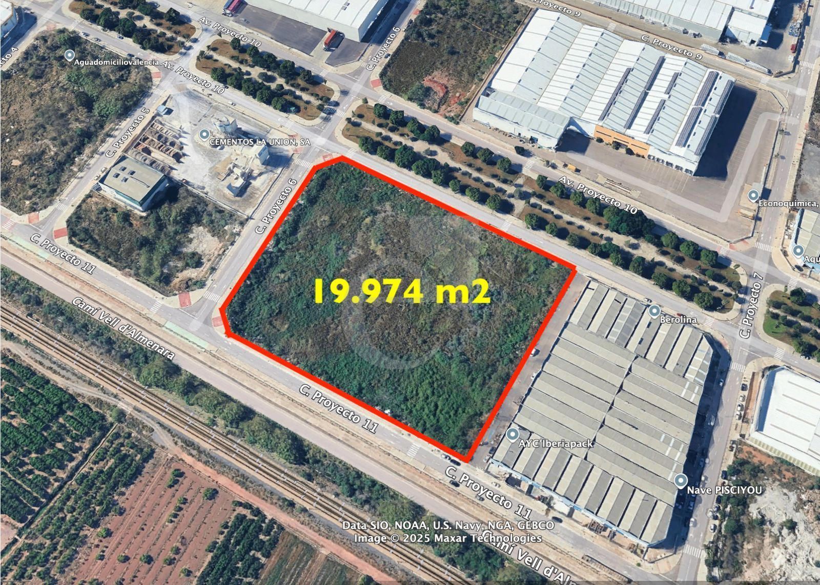 Industrial land for sale in Quartell