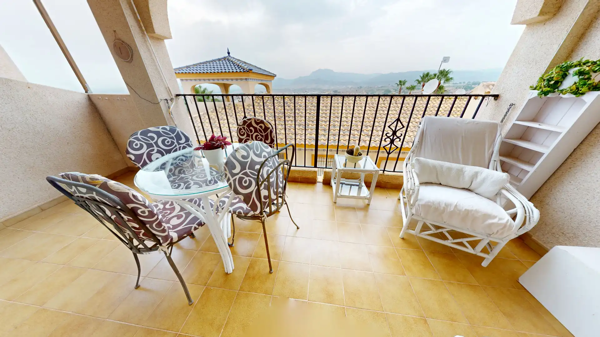Terraza de Casa o chalet en venta en Busot con Jardín privado, Terraza y Amueblado
