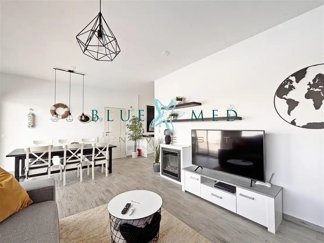 Sala de estar de Casa o chalet en venta en Mazarrón con Aire acondicionado, Calefacción y Jardín privado