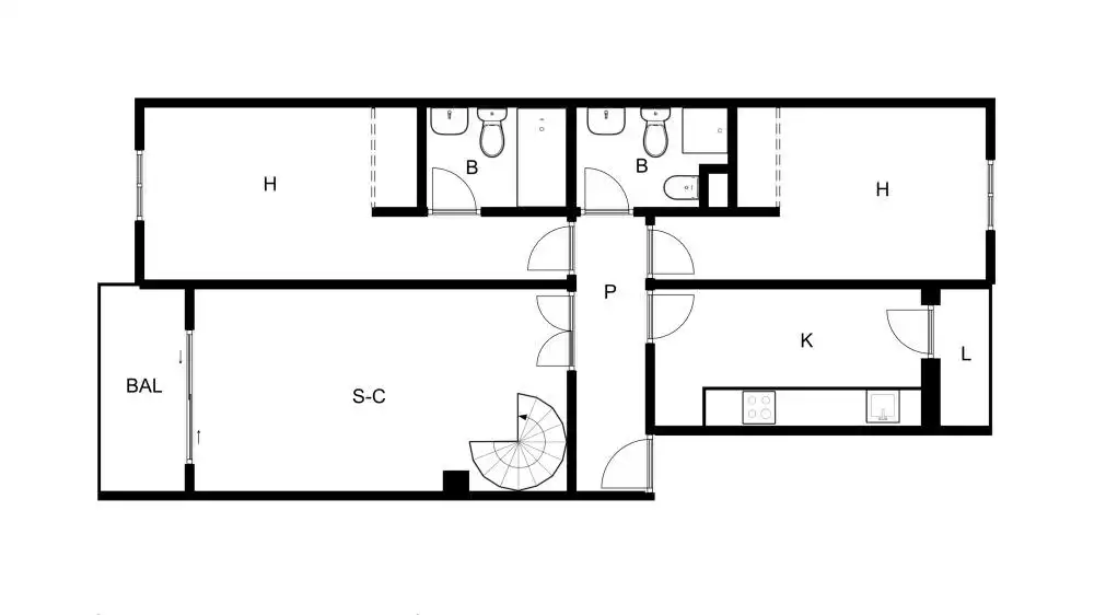 Penthouse mit Aufzug zum Verkauf in Calle SAN MARCOS, imagen 13