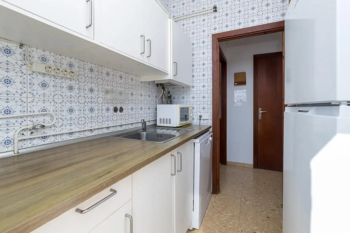 Cuina de Casa adosada en venda en Santanyí amb Jardí privat, Terrassa i Balcó
