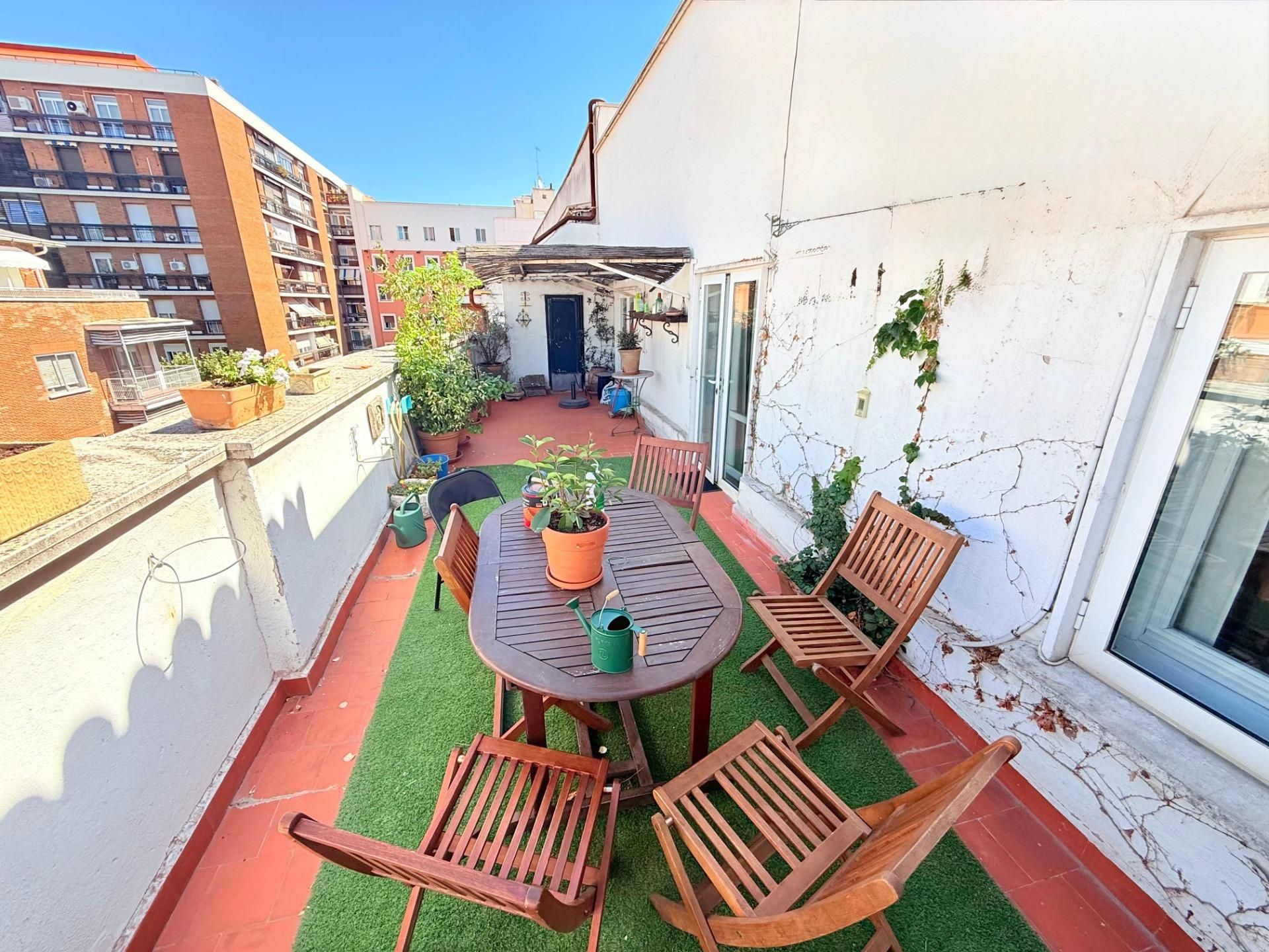 Terraza de Ático en venta en  Madrid Capital con Calefacción y Terraza