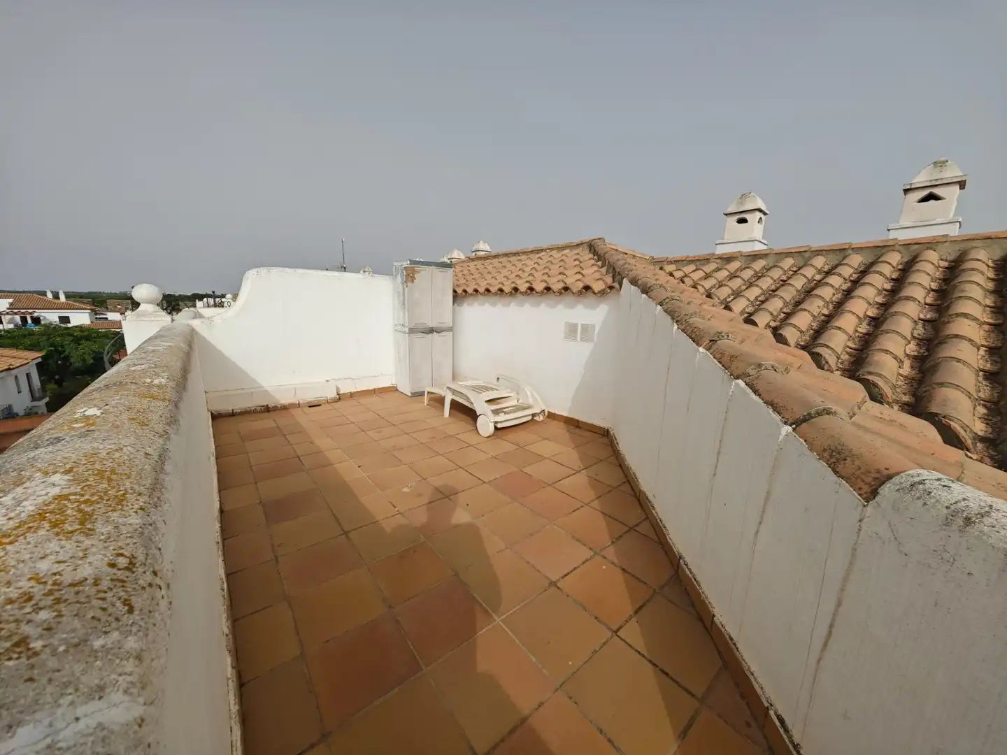 Terraza de Apartamento en venta en Chiclana de la Frontera con Jardín privado, Terraza y Amueblado