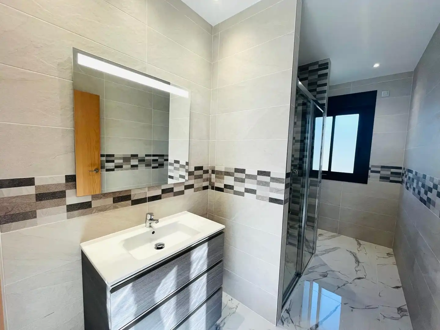 Baño de Casa o chalet en venta en Lorca con Aire acondicionado, Calefacción y Jardín privado