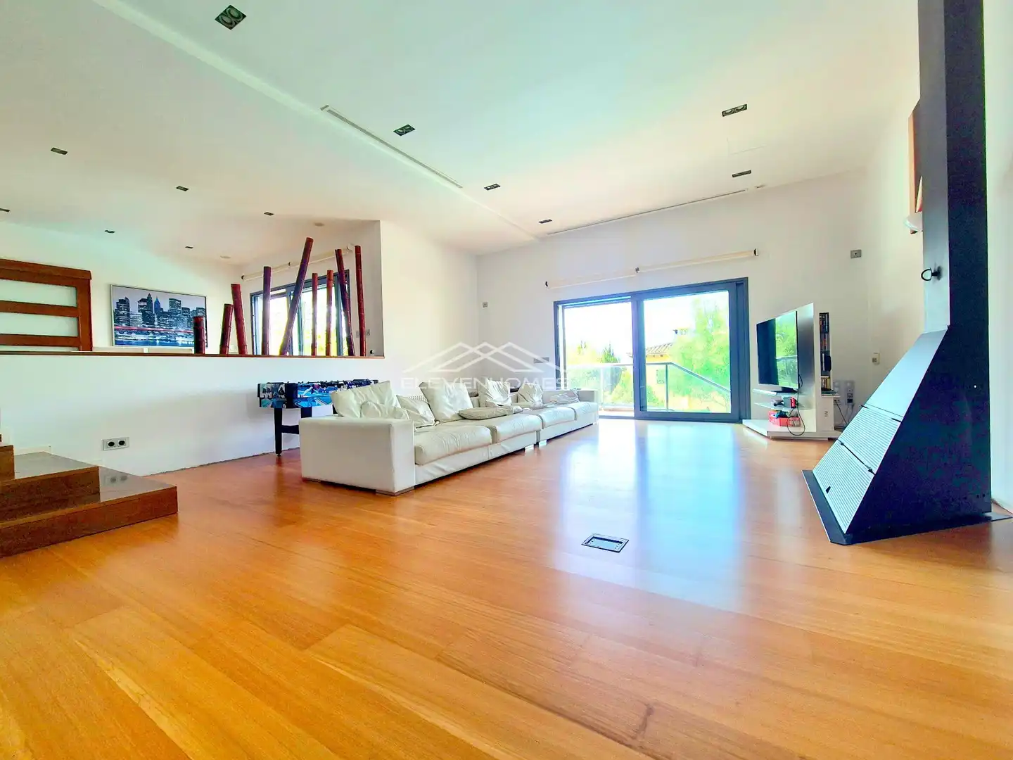Sala d'estar de Casa o xalet en venda en Marratxí amb Aire condicionat, Calefacció i Jardí privat