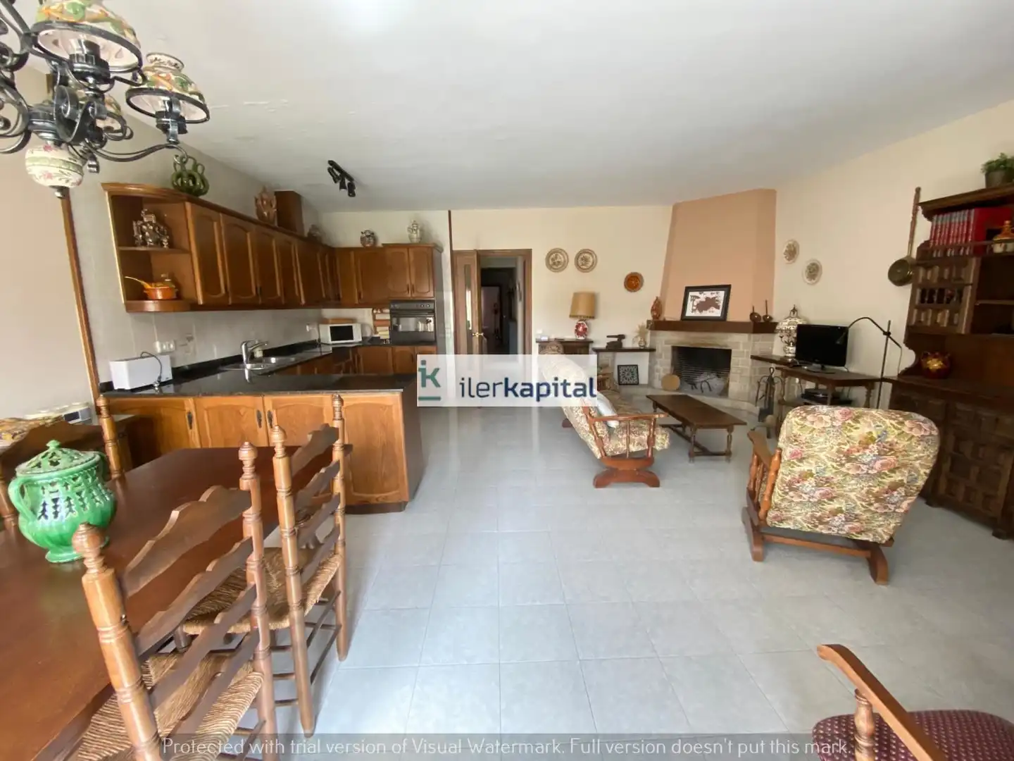 Cocina de Casa o chalet en venta en Castelldans con Calefacción, Jardín privado y Trastero