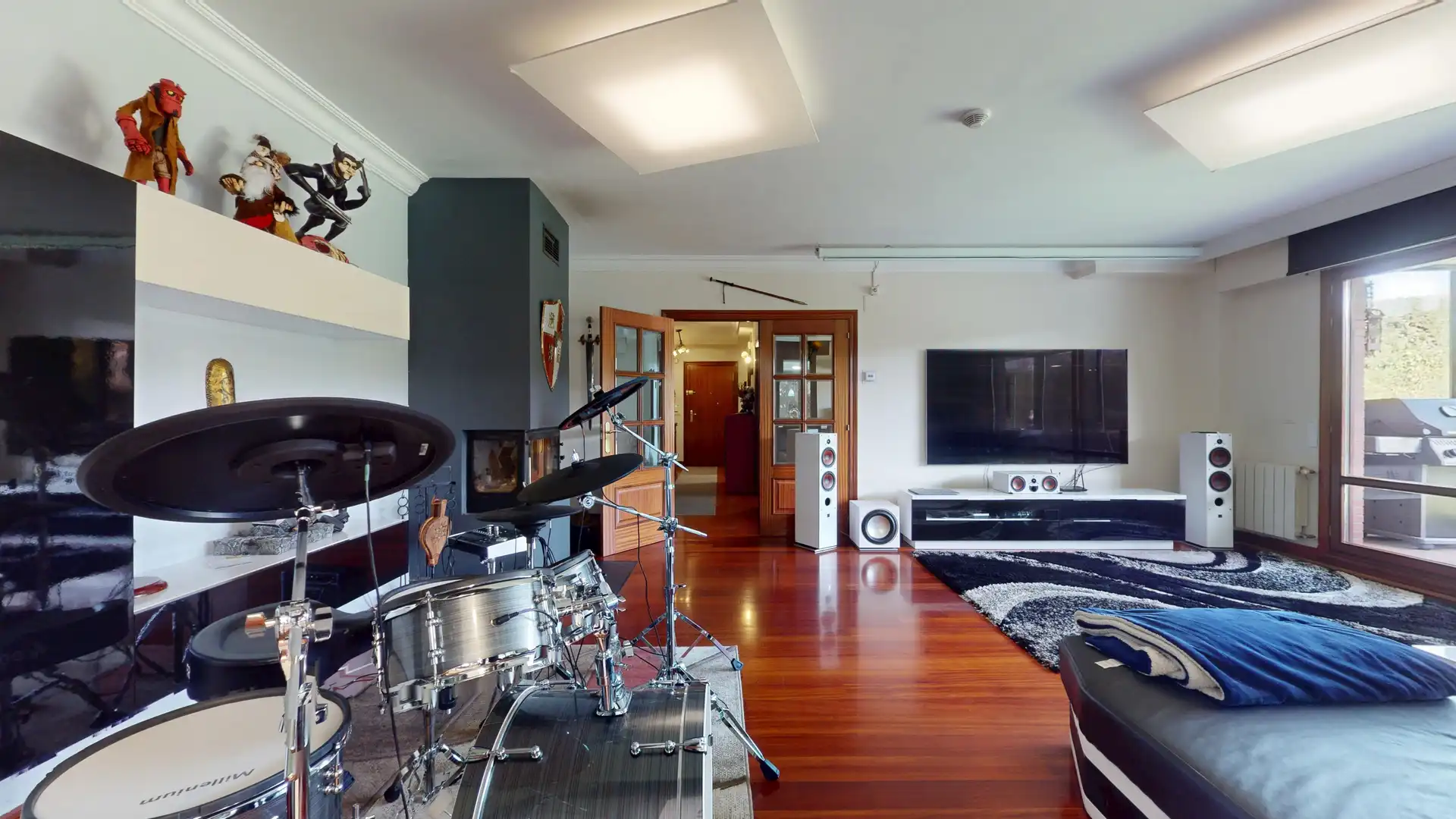 Sala de estar de Casa adosada en venta en Barrika con Terraza y Trastero