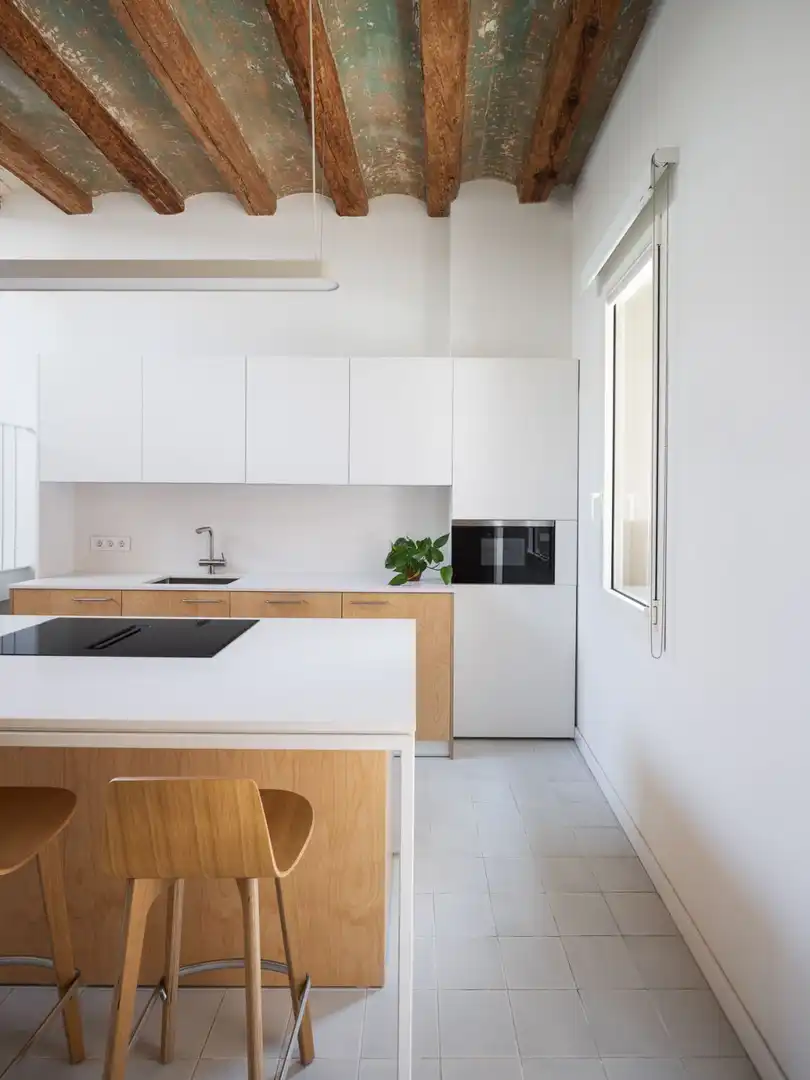 Cocina de Casa adosada en venta en Sant Boi de Llobregat con Aire acondicionado, Calefacción y Terraza