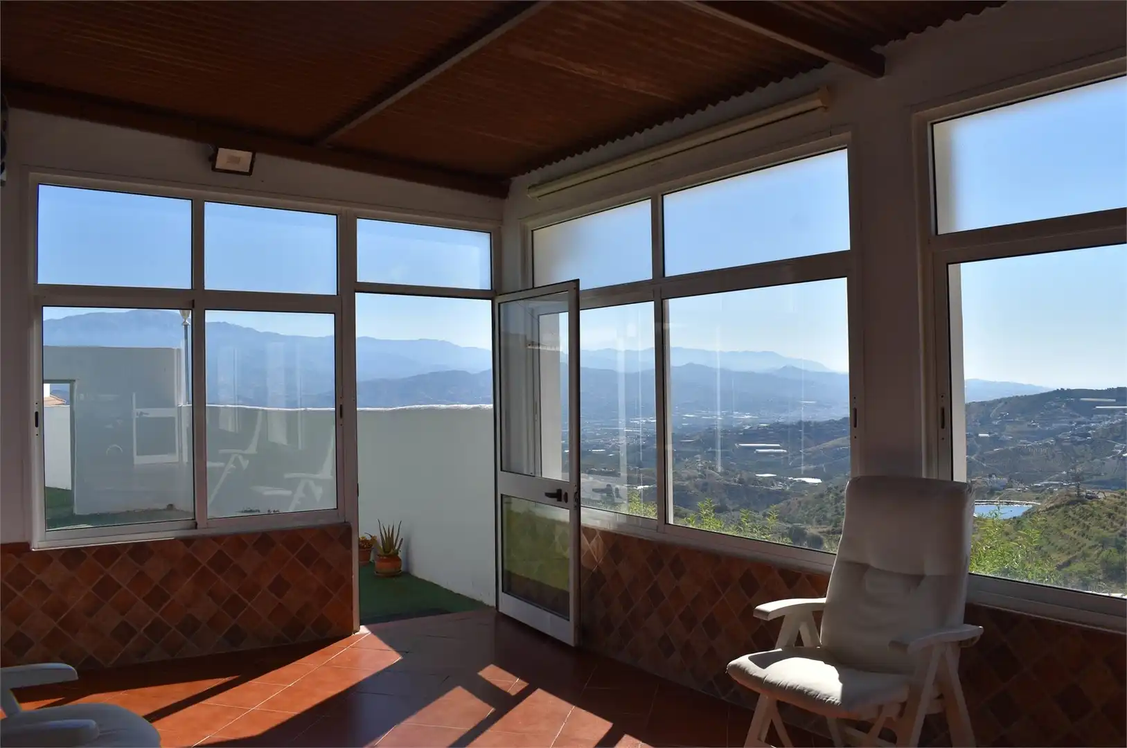 Balcony of Country homes for sale in Iznate  with Air Conditioner, Private garden and Terrace