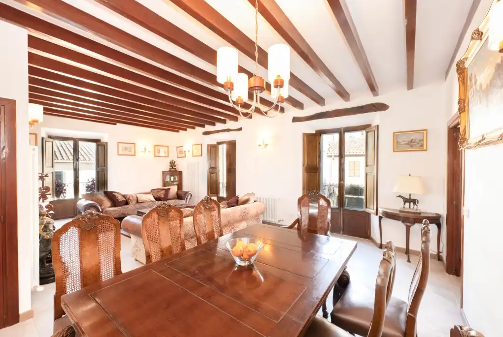 Dining room of Country homes for sale in Calvià  with Air Conditioner, Heating and Terrace