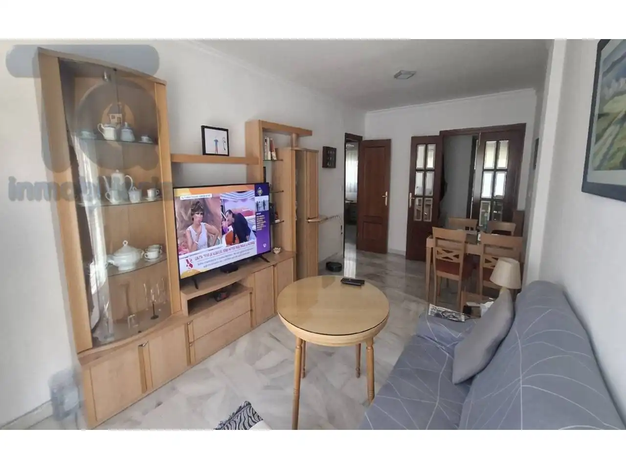 Living room of Flat for sale in Armilla  with Air Conditioner, Heating and Furnished