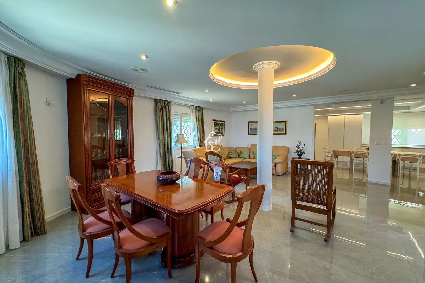 Dining room of Houses for rent in Orihuela  with Air Conditioner, Swimming Pool and Furnished