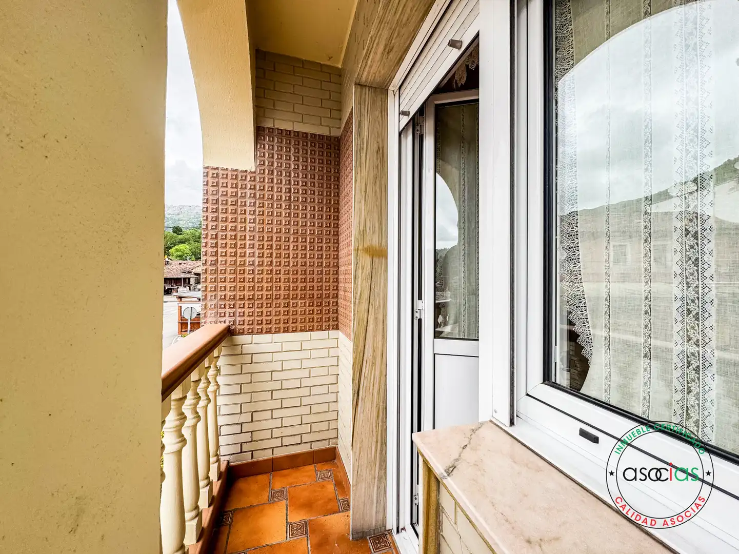 Balcony of Houses for sale in Laviana  with Heating, Parquet flooring and Terrace