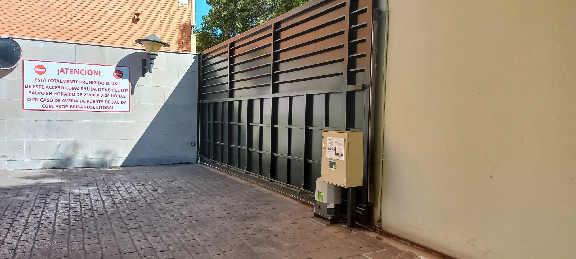 Exterior view of Garage for sale in Málaga Capital  with Alarm