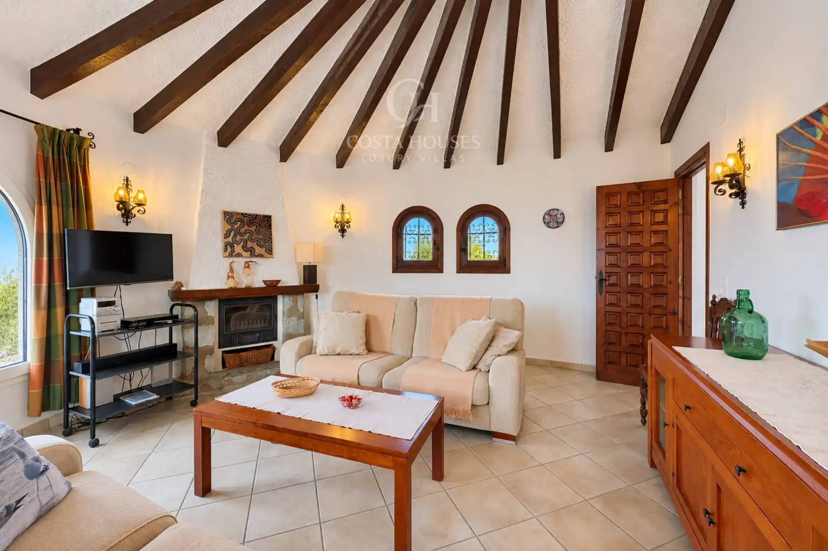Sala de estar de Casa o chalet en venta en Portichol - Balcón al Mar