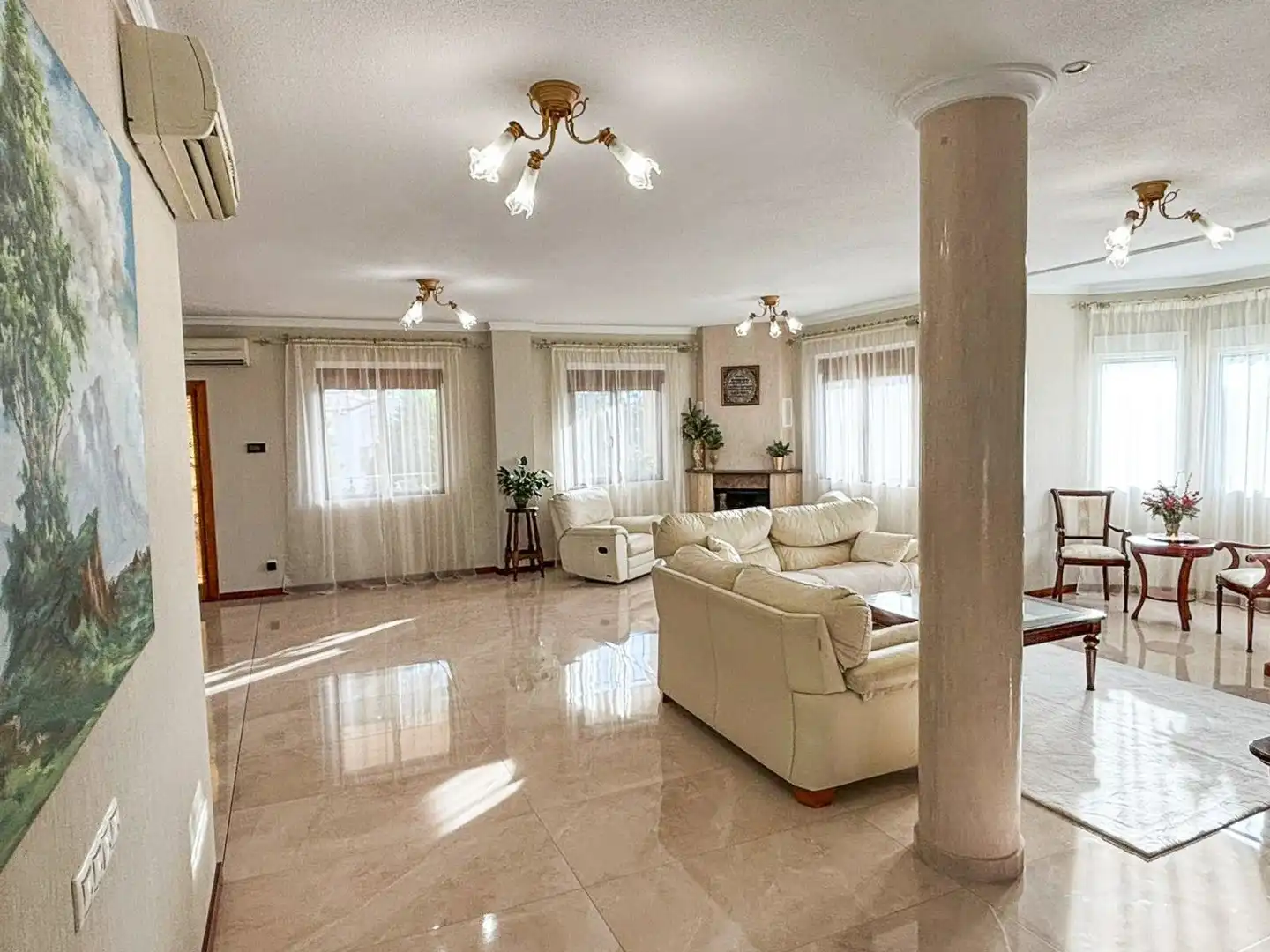Sala de estar de Casa o chalet en venta en Rojales con Aire acondicionado, Calefacción y Jardín privado