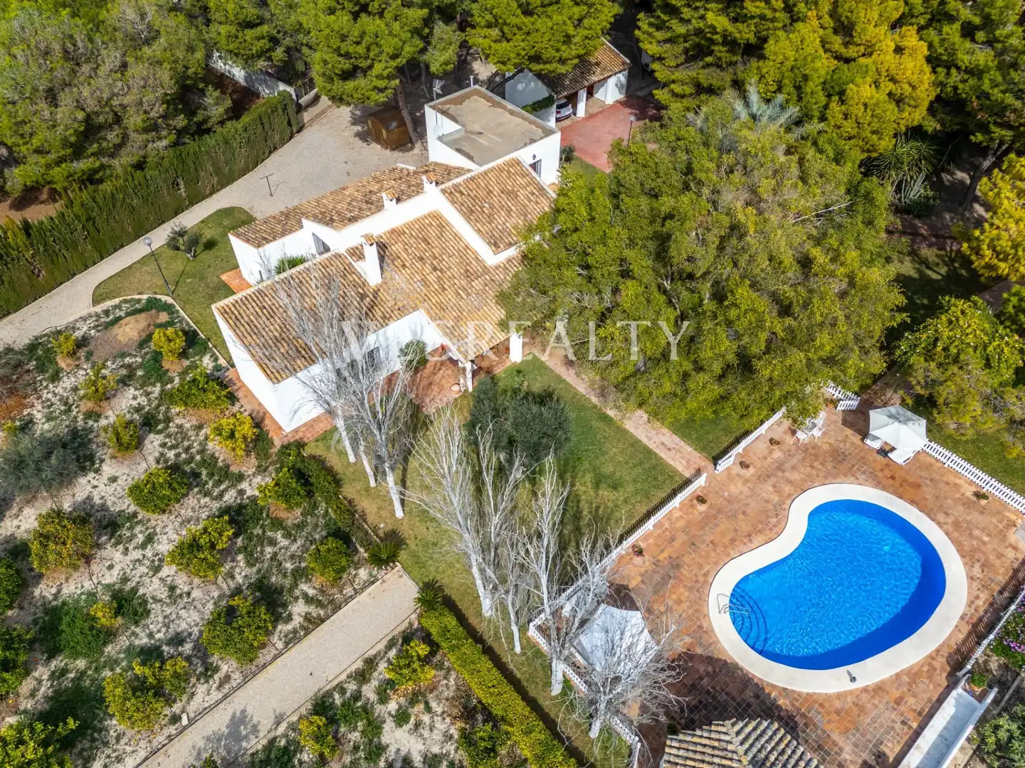Vista exterior de Casa o xalet en venda en Alicante / Alacant amb Calefacció, Jardí privat i Terrassa