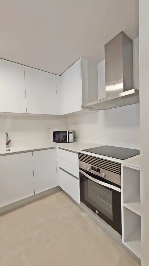 Cocina de Apartamento de alquiler en Oliva con Aire acondicionado, Calefacción y Terraza
