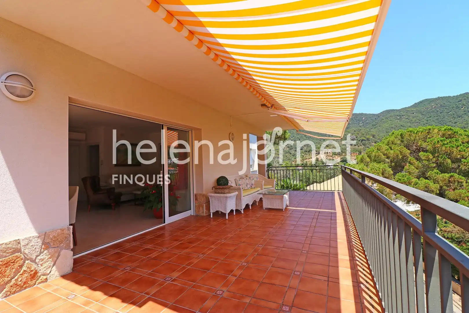 Terraza de Casa o chalet en venta en Llagostera con Calefacción y Piscina