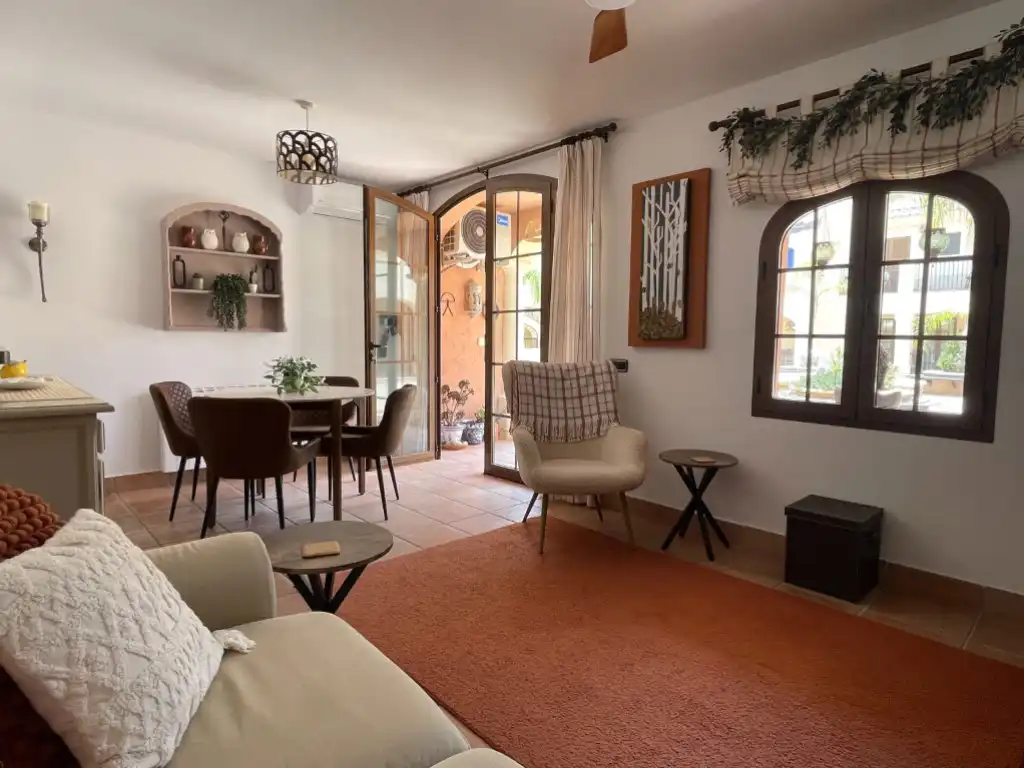 Sala d'estar de Apartament en venda en Cuevas del Almanzora amb Aire condicionat, Calefacció i Terrassa