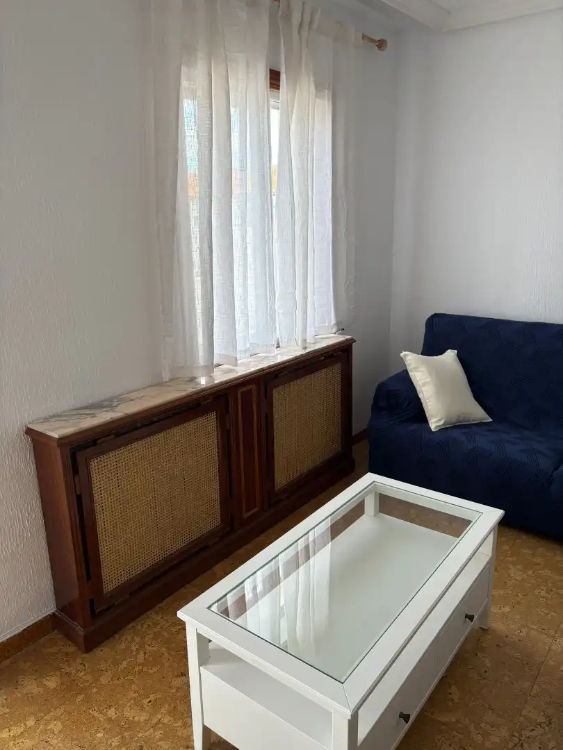 Sala d'estar de Pis en venda en Palencia amb Calefacció, Terrassa i Moblat