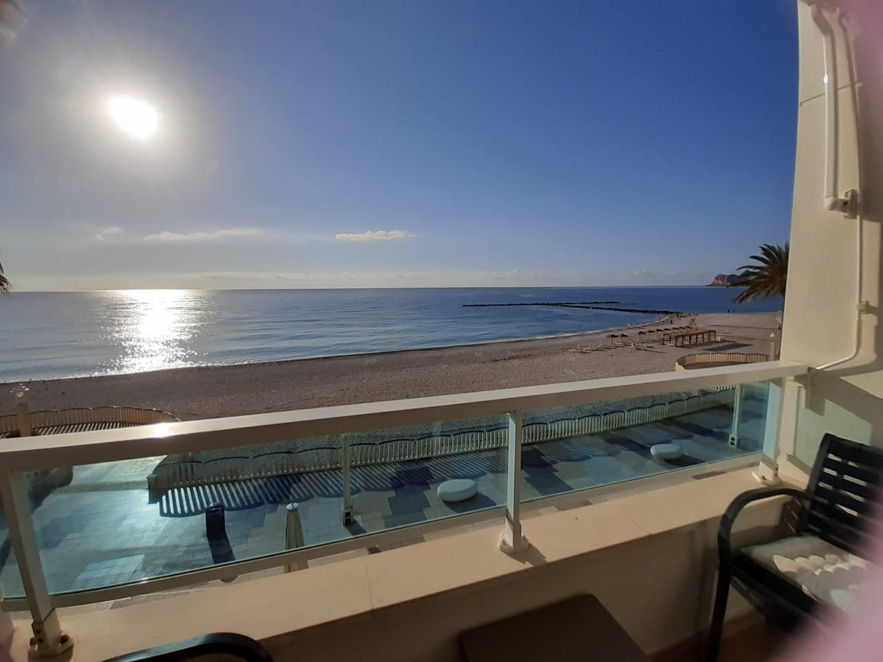 Terrace of Flat to rent in Altea  with Air Conditioner, Terrace and Furnished