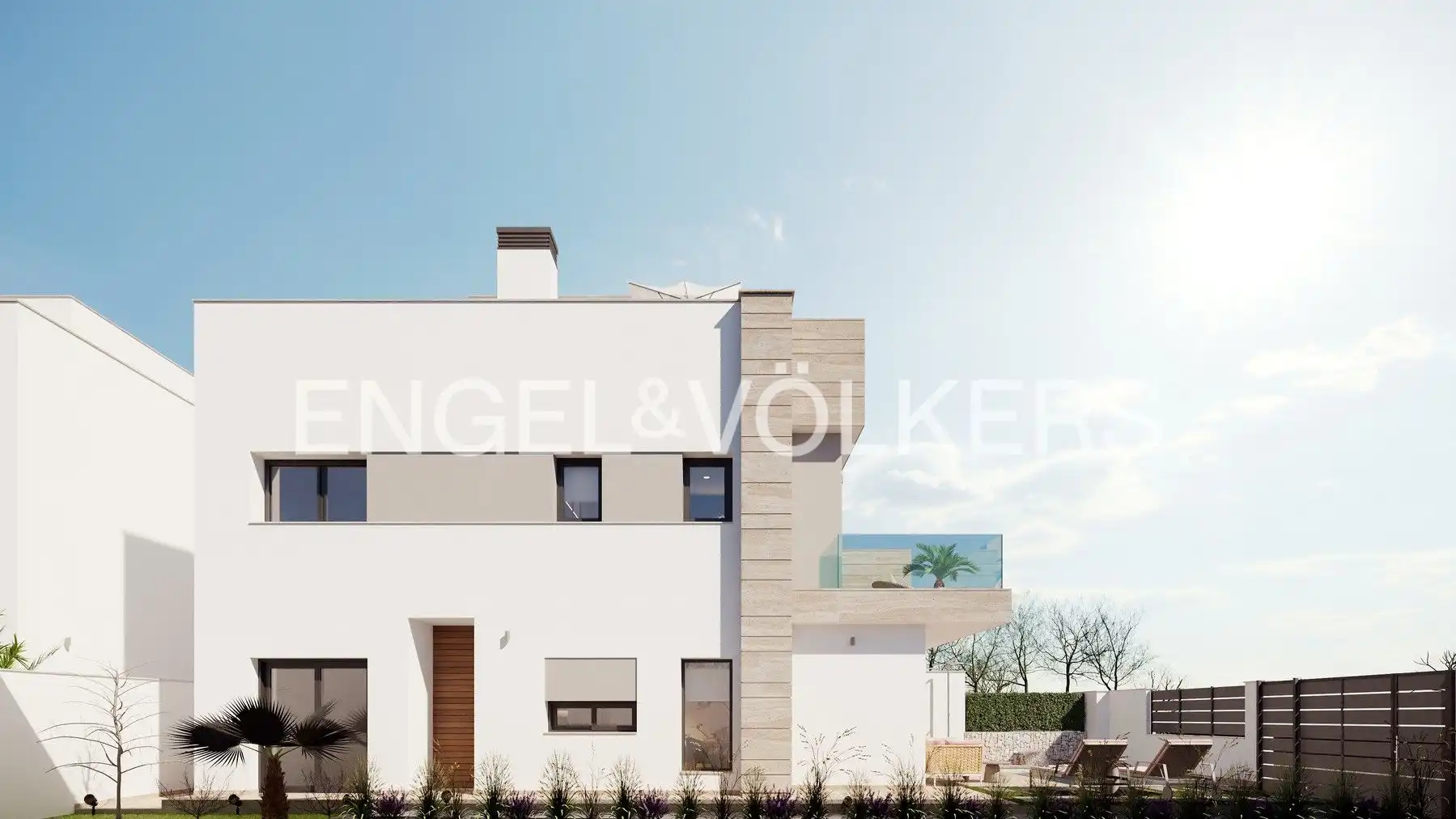Vista exterior de Casa o chalet en venta en San Pedro del Pinatar con Aire acondicionado, Calefacción y Jardín privado