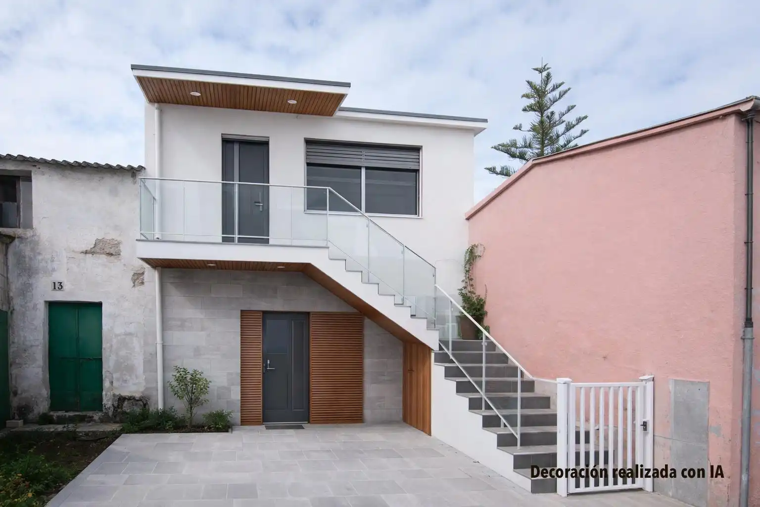 Vista exterior de Casa o chalet en venta en A Coruña Capital 