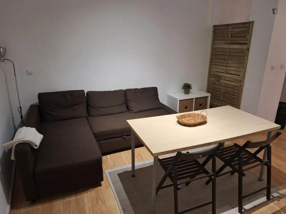 Sala d'estar de Apartament de lloguer en Sevilla amb Aire condicionat, Moblat i Forn