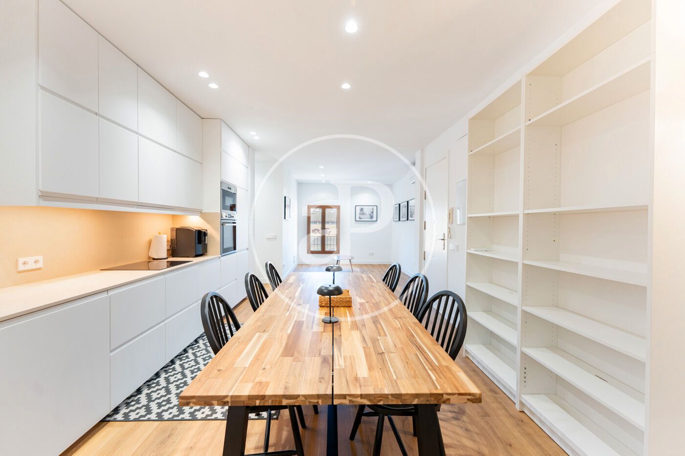 Esszimmer von Wohnung zur Miete in  Palma de Mallorca mit Klimaanlage, Heizung und Möbliert