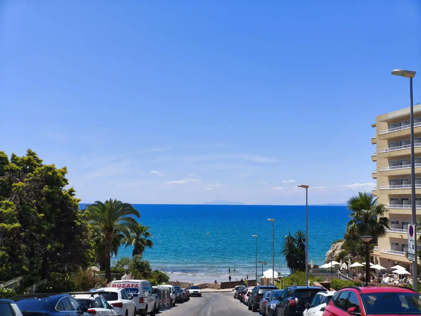 Außenansicht von Wohnung zum Verkauf in Salou mit Klimaanlage, Heizung und Terrasse