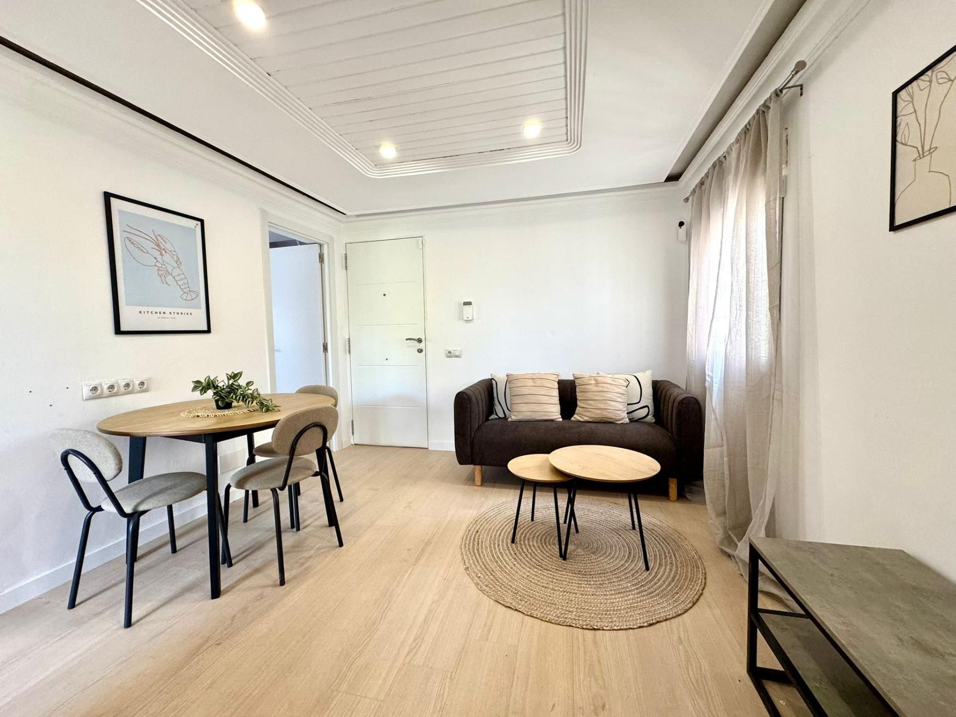 Sala d'estar de Pis en venda en Málaga Capital