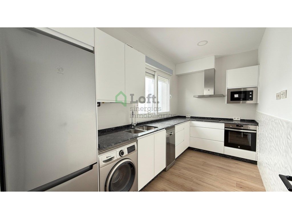 Kitchen of Apartment to rent in Badajoz Capital  with Air Conditioner