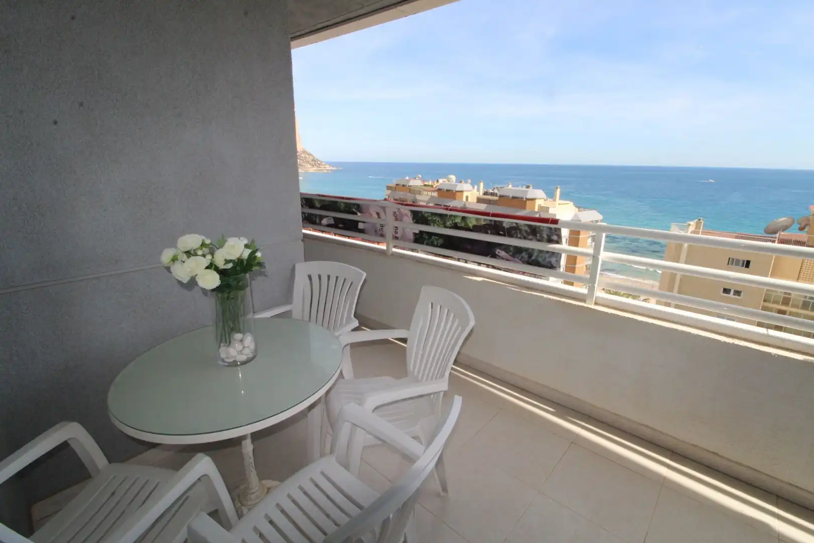 Schlafzimmer von Wohnungen zum Verkauf in Calpe / Calp mit Terrasse, Abstellraum und Gemeinschaftspool