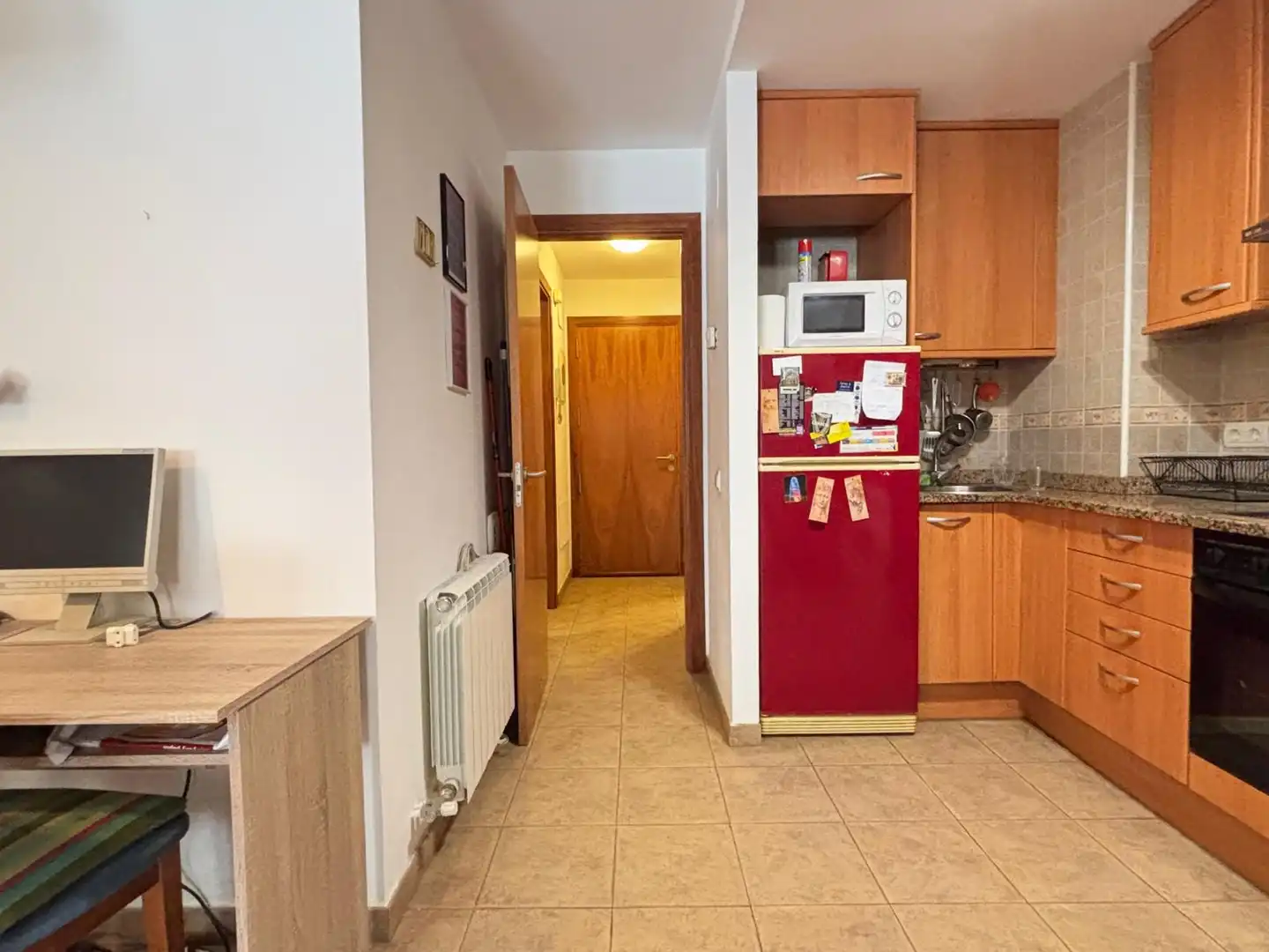 Cocina de Piso de alquiler en Sant Joan de les Abadesses con Calefacción y Amueblado