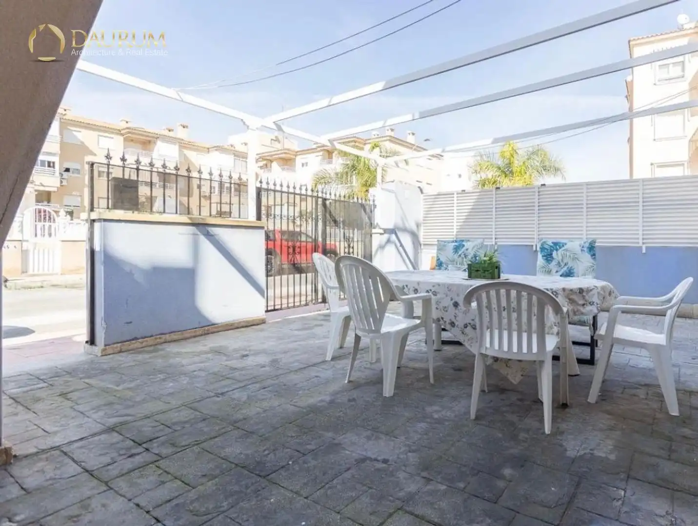 Terrasse von Dachboden zum Verkauf in Santa Pola mit Klimaanlage, Heizung und Terrasse