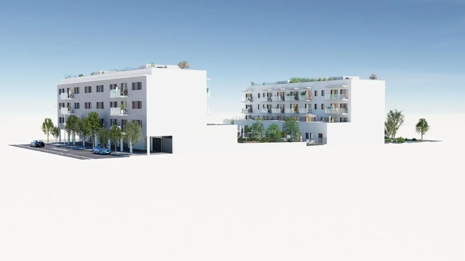 Vista exterior de Piso en venta en Sarrià de Ter con Calefacción, Terraza y Trastero