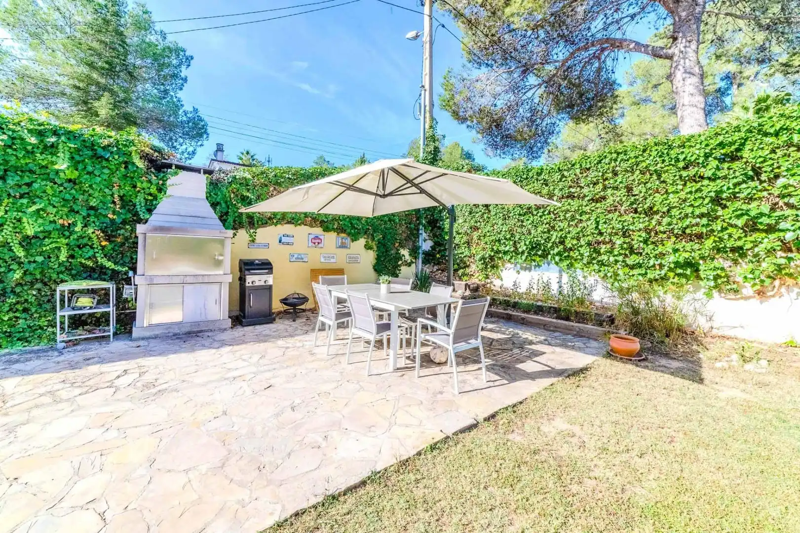 Jardí de Casa o xalet en venda en Olivella amb Calefacció, Jardí privat i Piscina