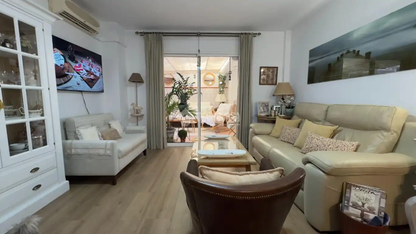 Sala de estar de Piso en venta en Málaga