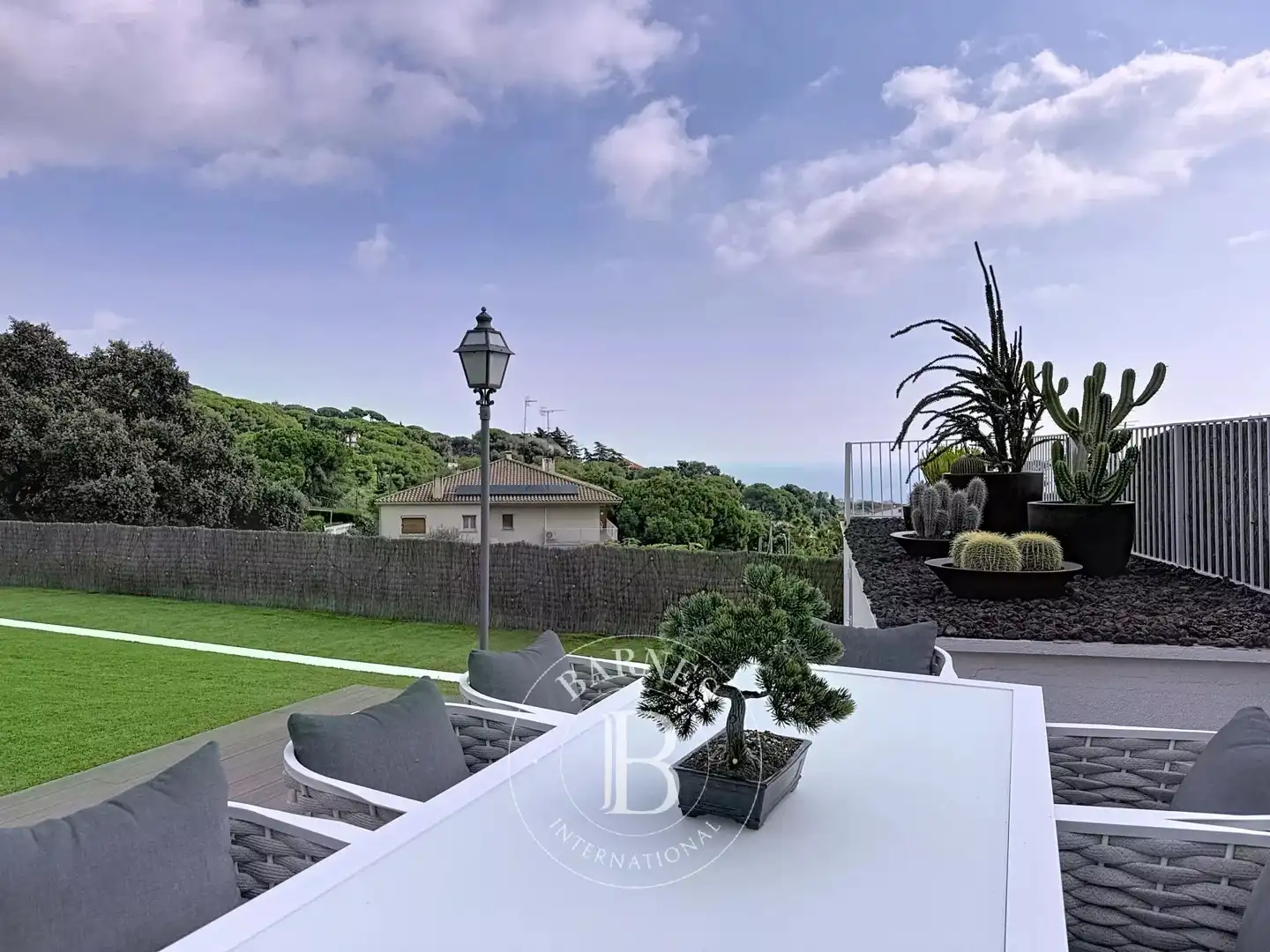 Terraza de Casa o chalet en venta en Mataró con Aire acondicionado, Calefacción y Jardín privado