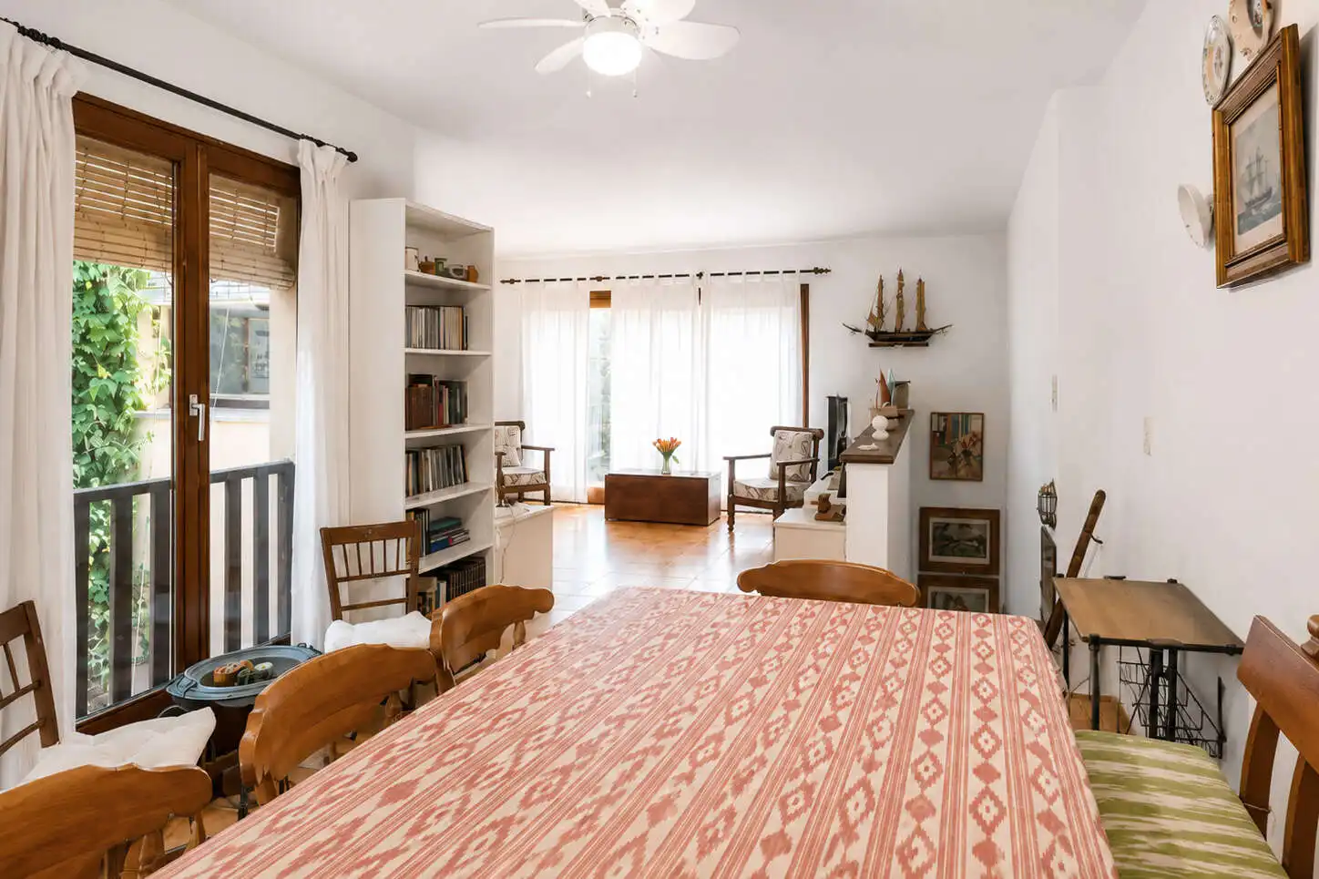 Esszimmer von Einfamilien-Reihenhaus zur Miete in Capdepera mit Terrasse und Möbliert