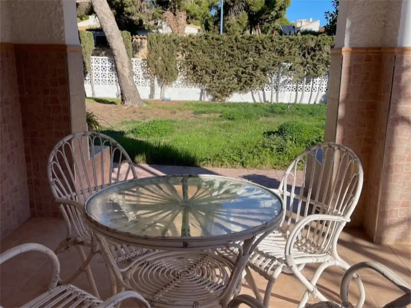 Terrace of Flat for sale in Orihuela  with Air Conditioner, Private garden and Furnished