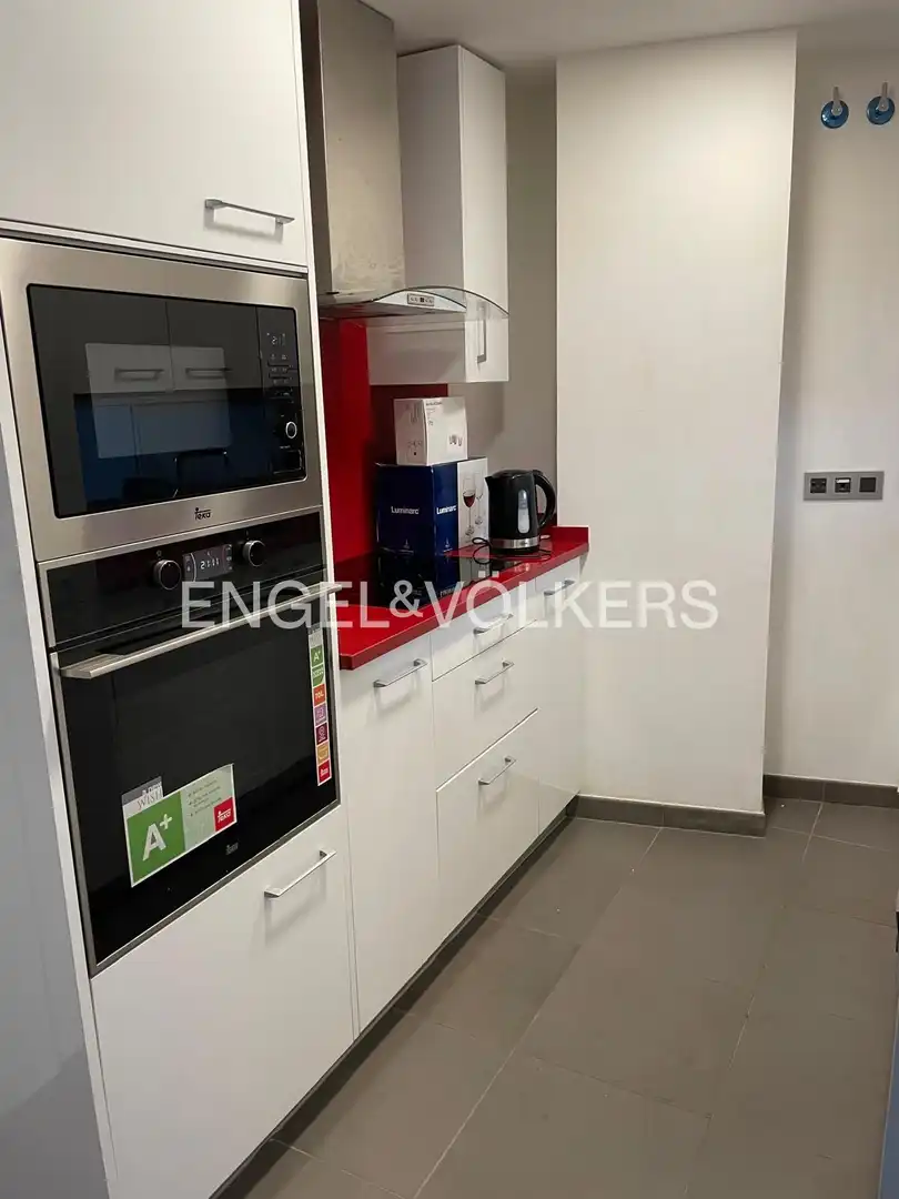 Cocina de Piso de alquiler en Badalona con Aire acondicionado, Calefacción y Terraza