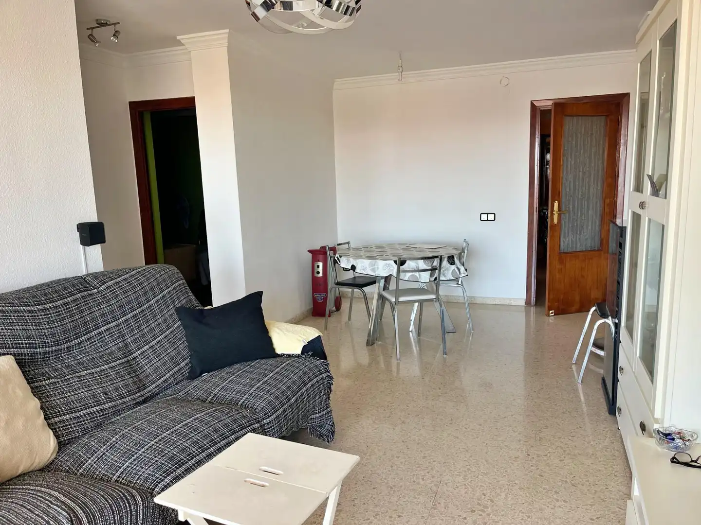 Sala de estar de Piso en venta en Málaga con Jardín privado, Terraza y Amueblado