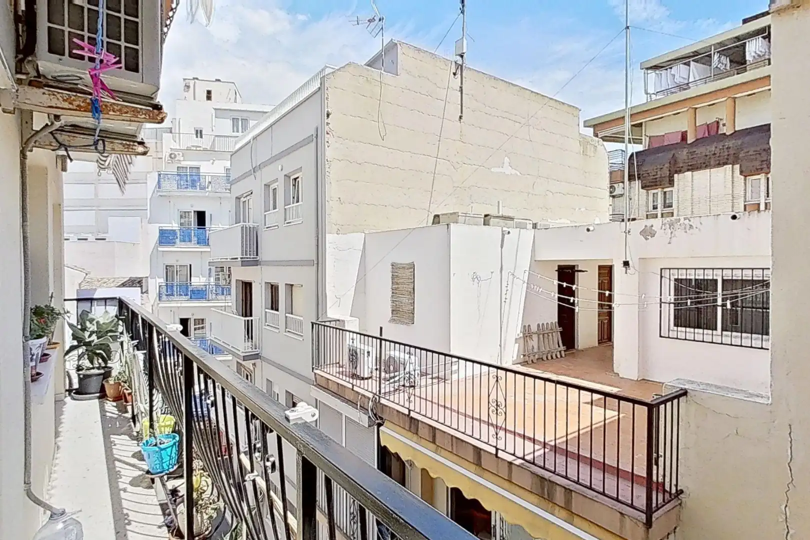 Terrasse von Wohnungen zum Verkauf in Benidorm mit Klimaanlage, Heizung und Terrasse