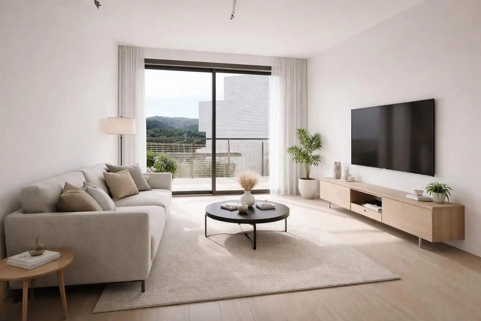 Sala de estar de Piso en venta en Borriol con Terraza