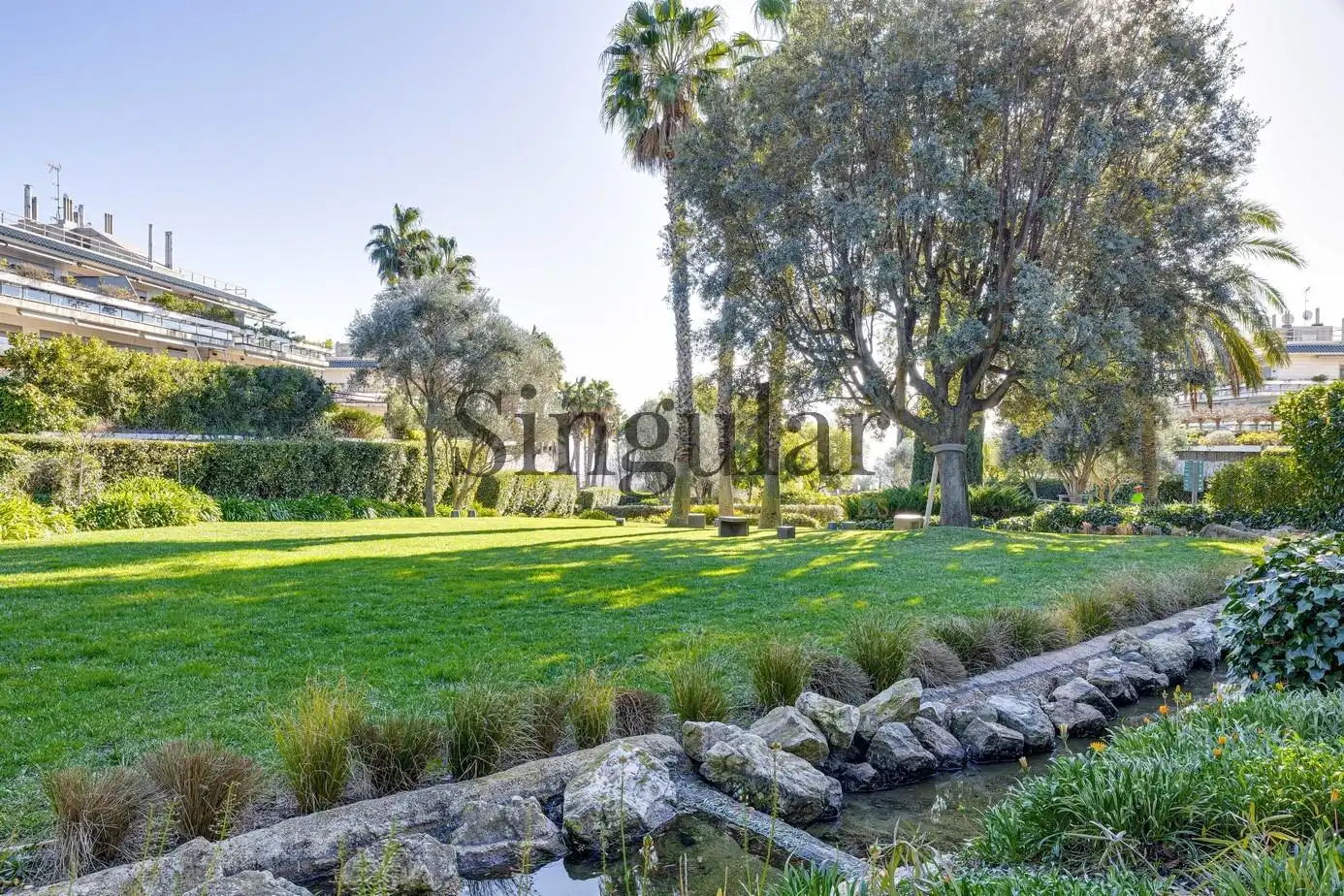 Jardí de Dúplex en venda en  Barcelona Capital amb Aire condicionat, Calefacció i Jardí privat