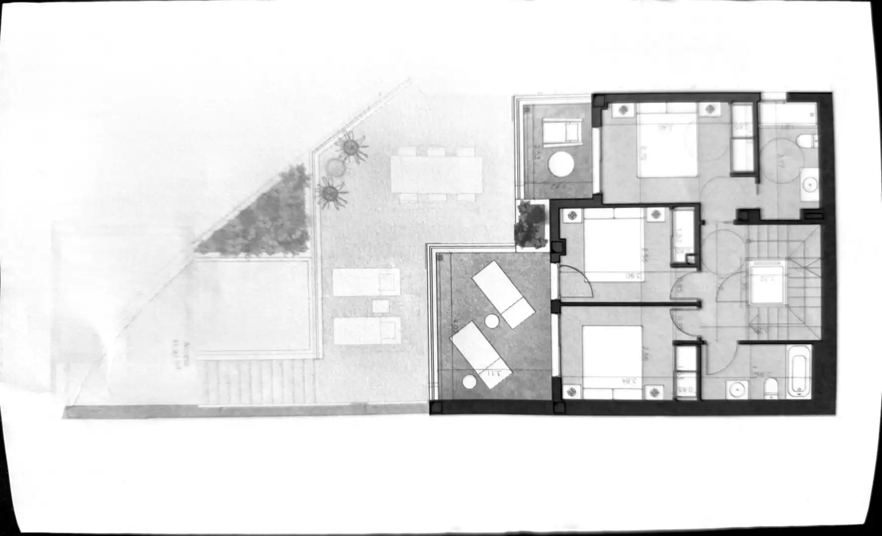 Casa a schiera con piscina in vendita a Montealto - Monterrey, imagen 45