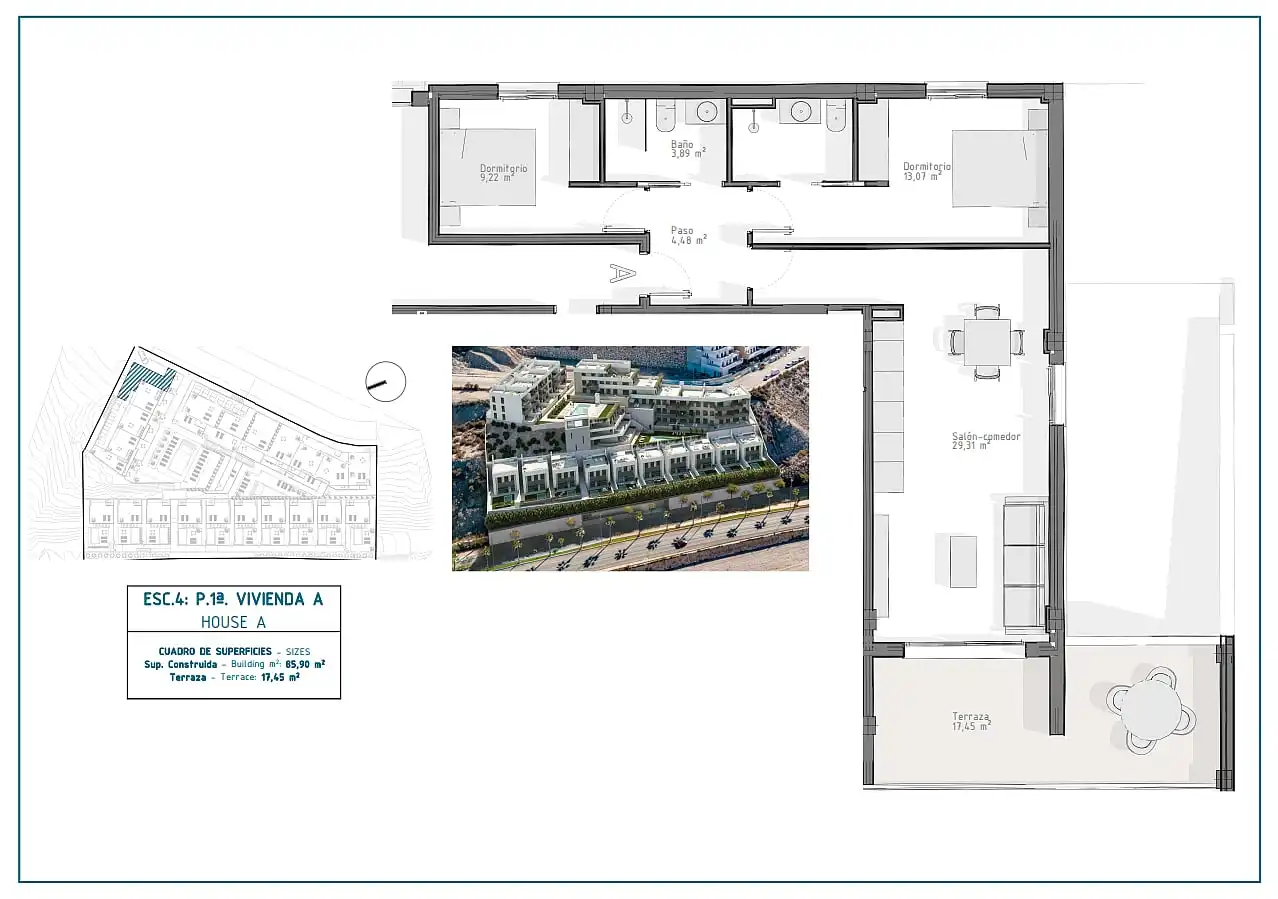 Apartament amb terrassa en venda a El Hornillo, imagen 13